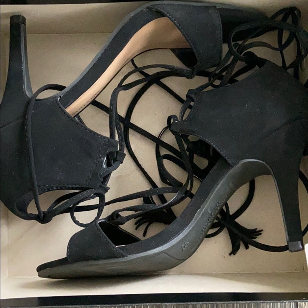 Black heels